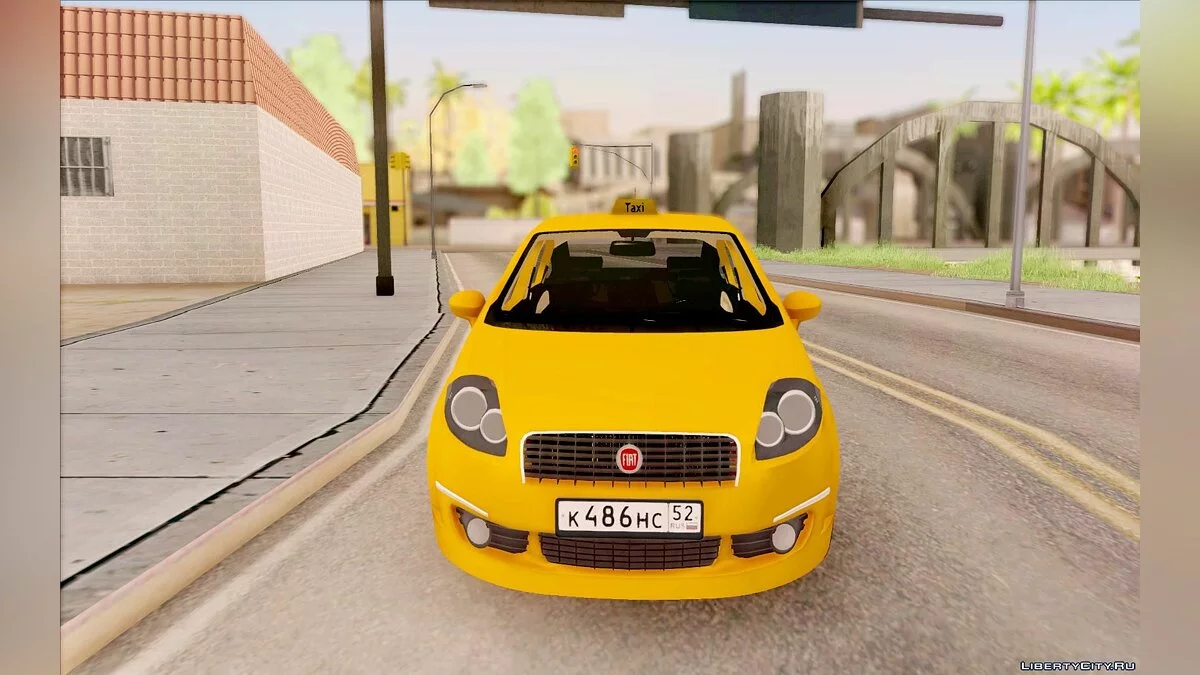 Fiat Linea Taxi / GTA San Andreas