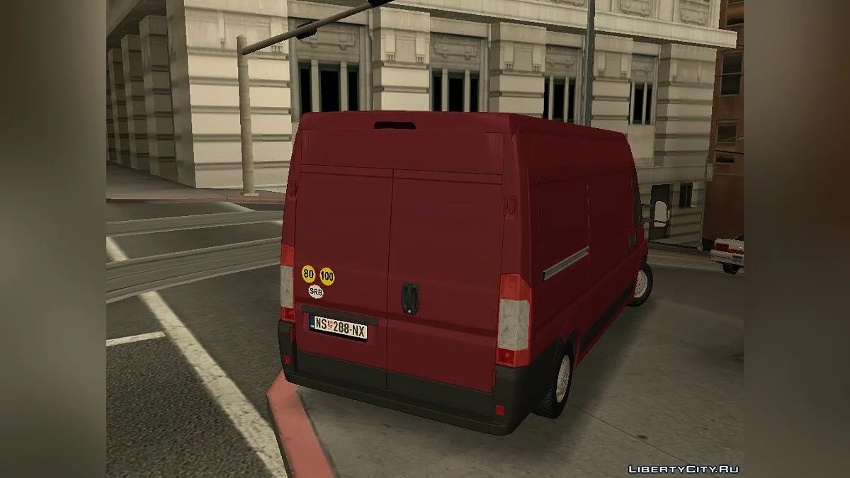 Fiat Ducato Mk3 Maxi / GTA San Andreas