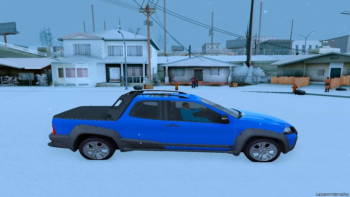 Fiat Strada Adventure 2012 / GTA San Andreas