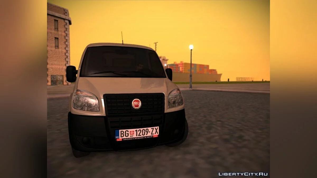 Fiat Doblo Van 2009 / GTA San Andreas