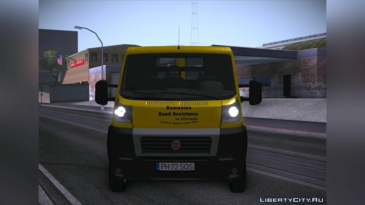 Fiat Ducato Pannenhilfe / GTA San Andreas