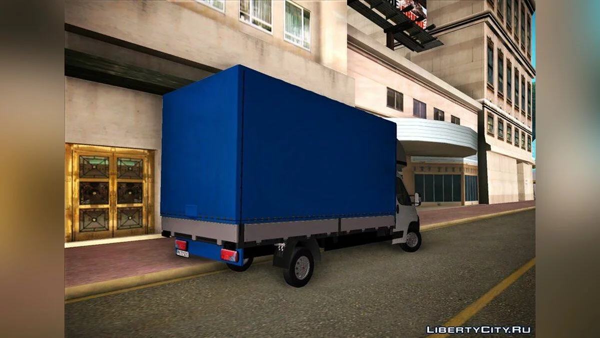 Fiat Ducato Work Van V2 / GTA San Andreas