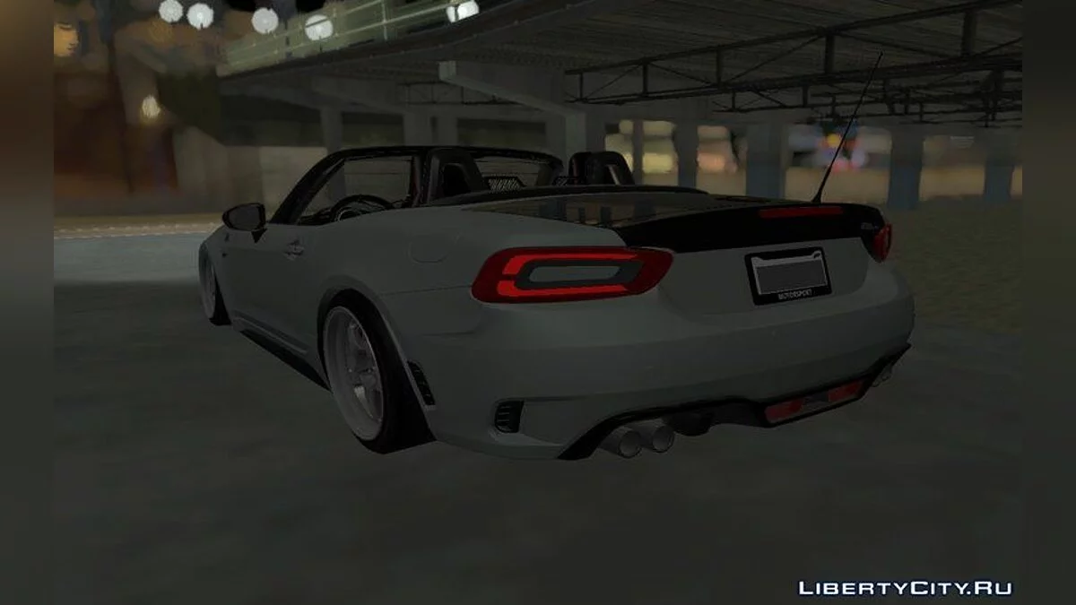 Fiat 124 Spider Abarth V2 / GTA San Andreas