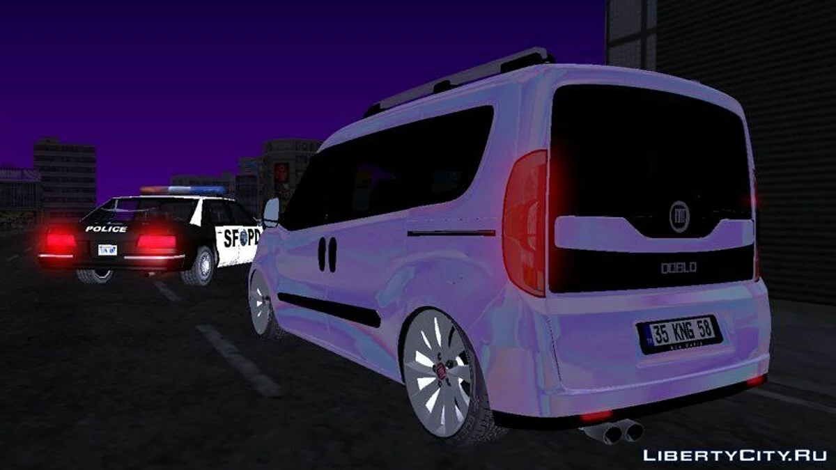 Fiat Doblo 1.3 Multijet / GTA San Andreas