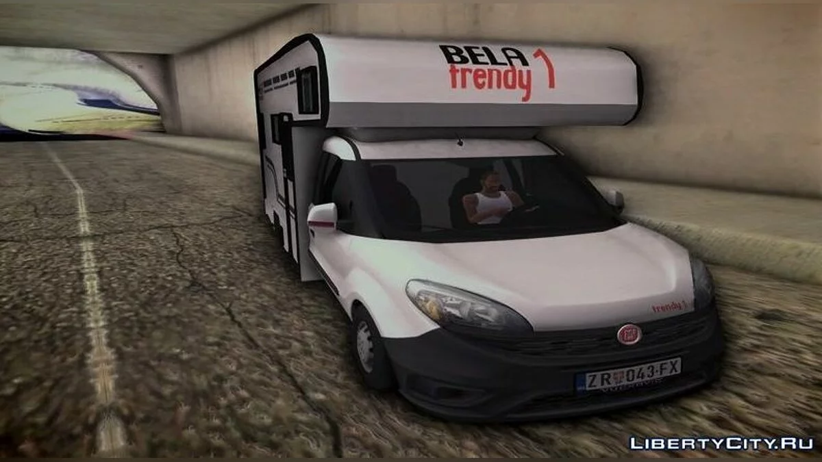 Fiat Doblo Mk3 Camping-Car / GTA San Andreas