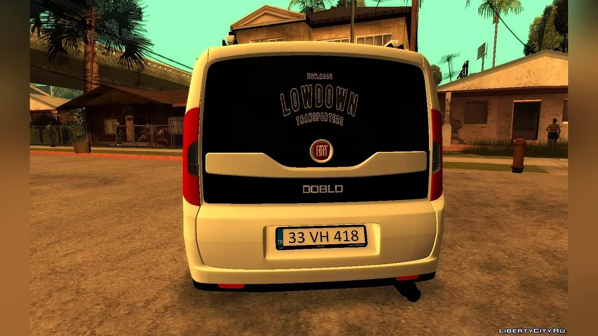 Fiat Doblo 2017 / GTA San Andreas