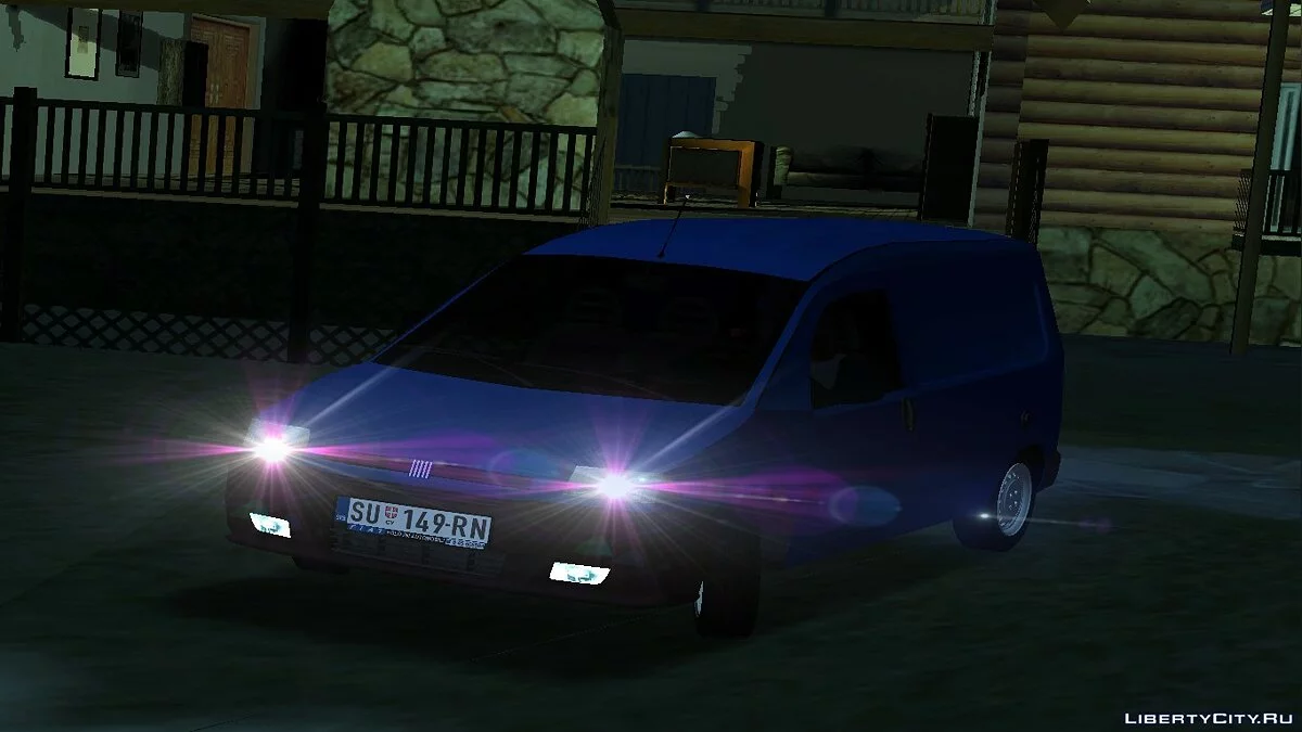 菲亚特斯库多1.9D商务厢式车 / GTA San Andreas