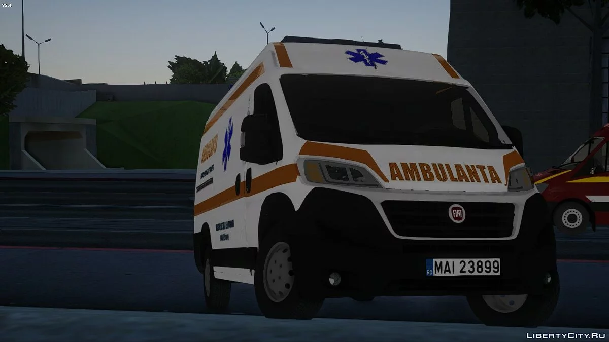 2016年菲亚特杜卡托 - 救护车专用车 / GTA San Andreas