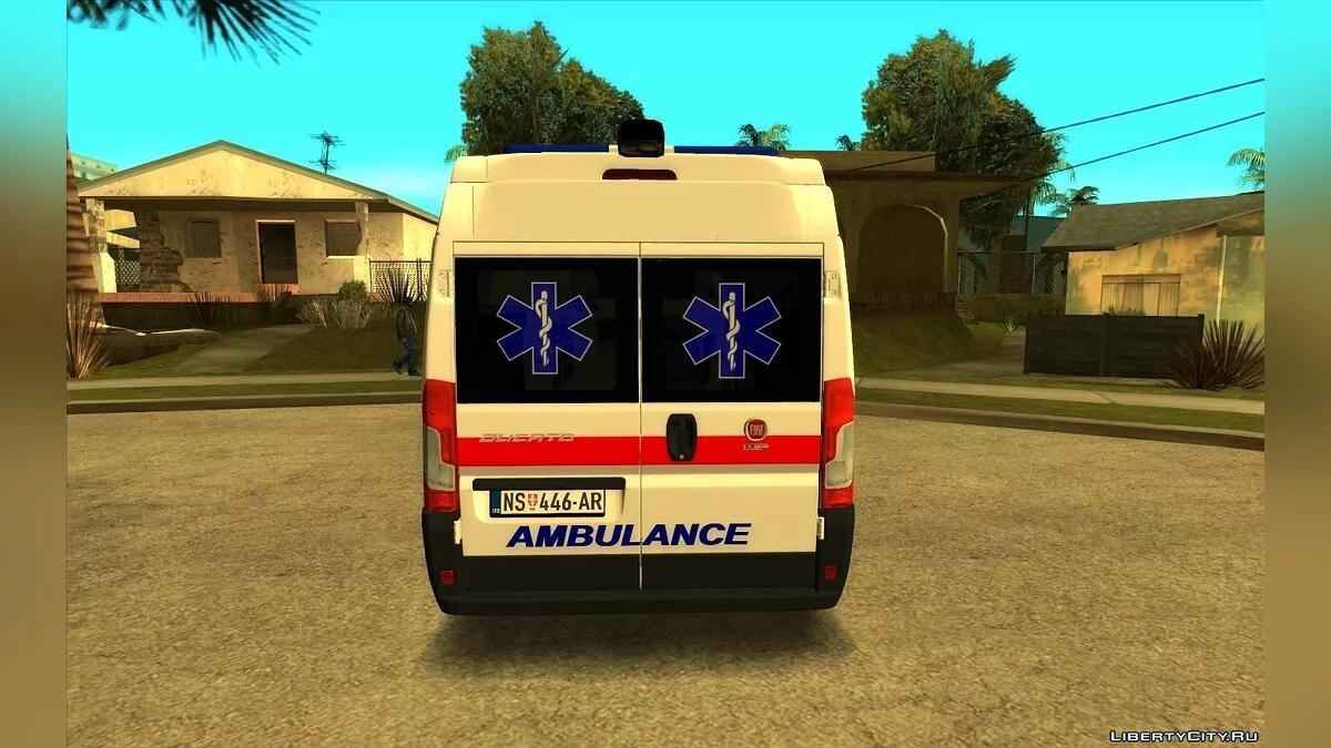 2020 Fiat Ducato Сербська швидка / GTA San Andreas