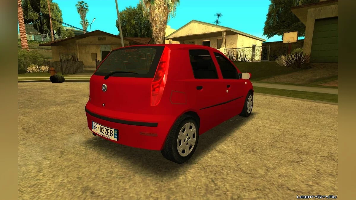 Fiat Punto II Facelift / GTA San Andreas