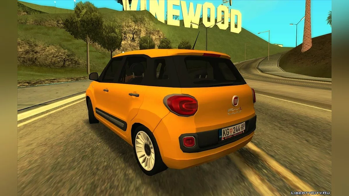 Fiat 500L / GTA San Andreas