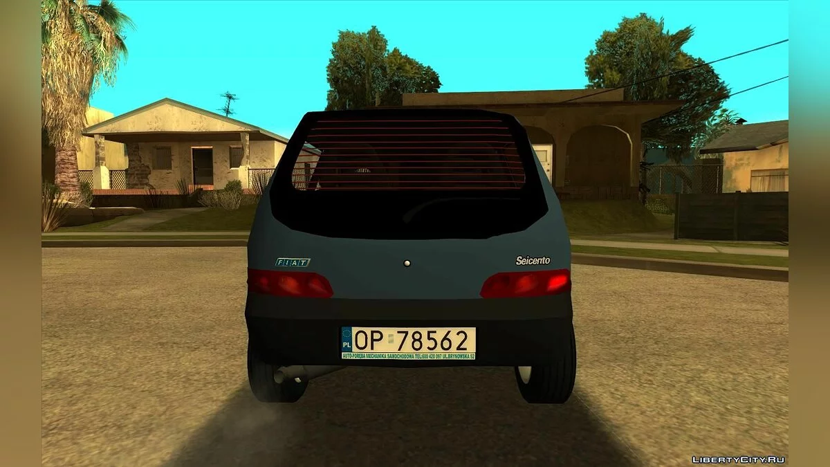 Fiat Seicento / GTA San Andreas