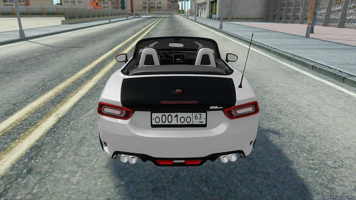Fiat Abarth 124 Spider 2017 / GTA San Andreas