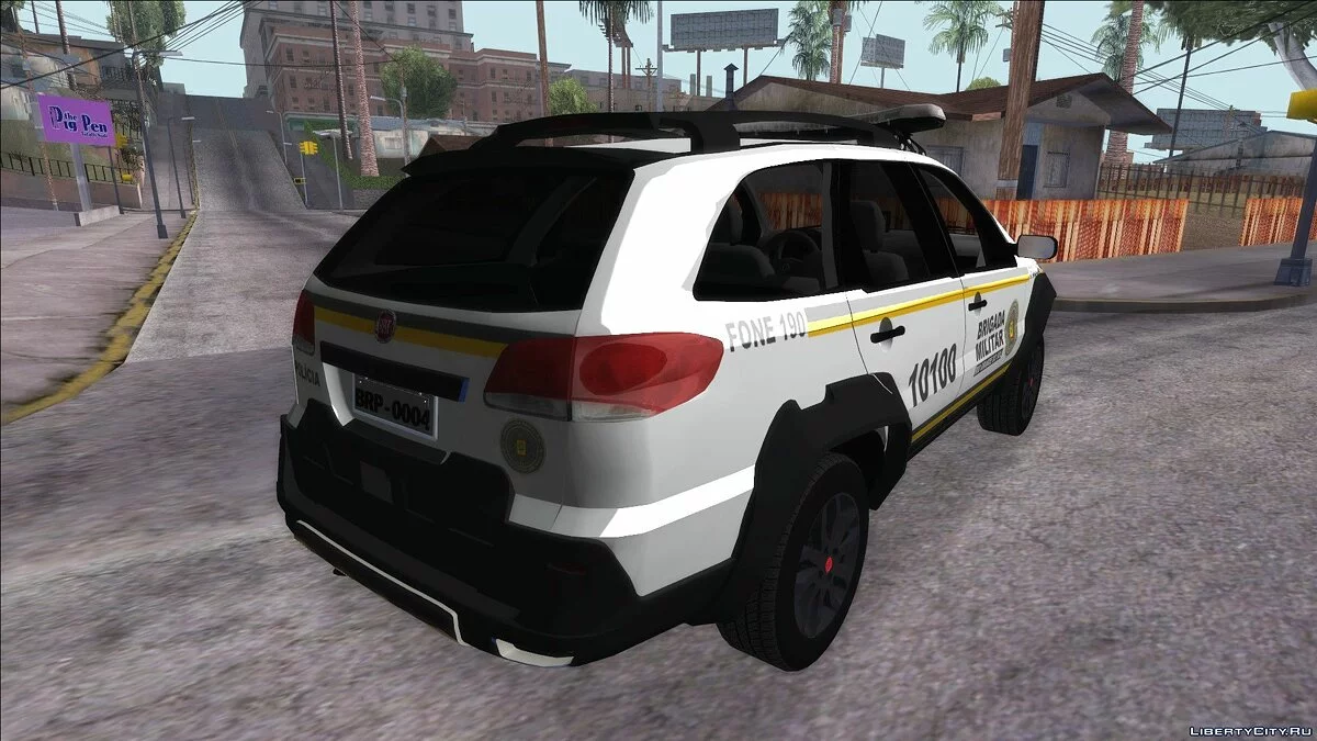 Fiat Palio Weekend - Nova Pintura / GTA San Andreas