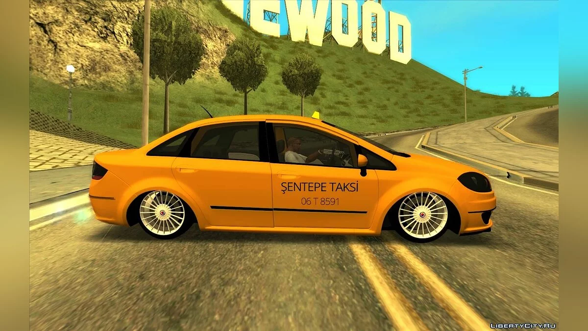 Fiat Linea - Таксі / GTA San Andreas