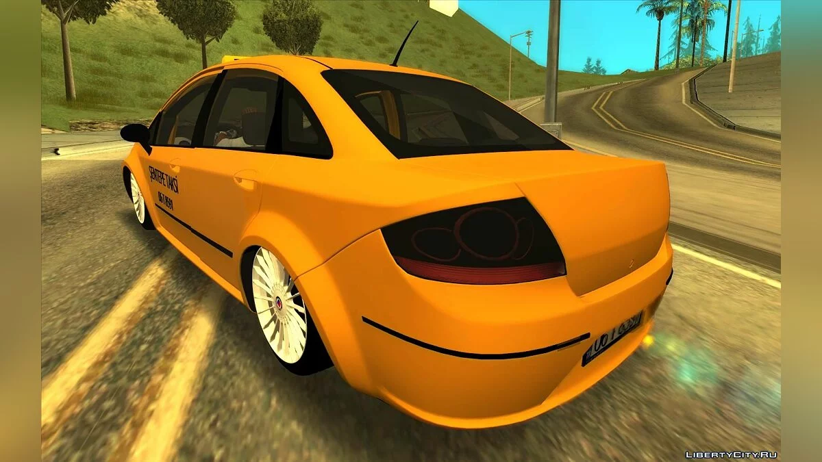 Fiat Linea - Таксі / GTA San Andreas