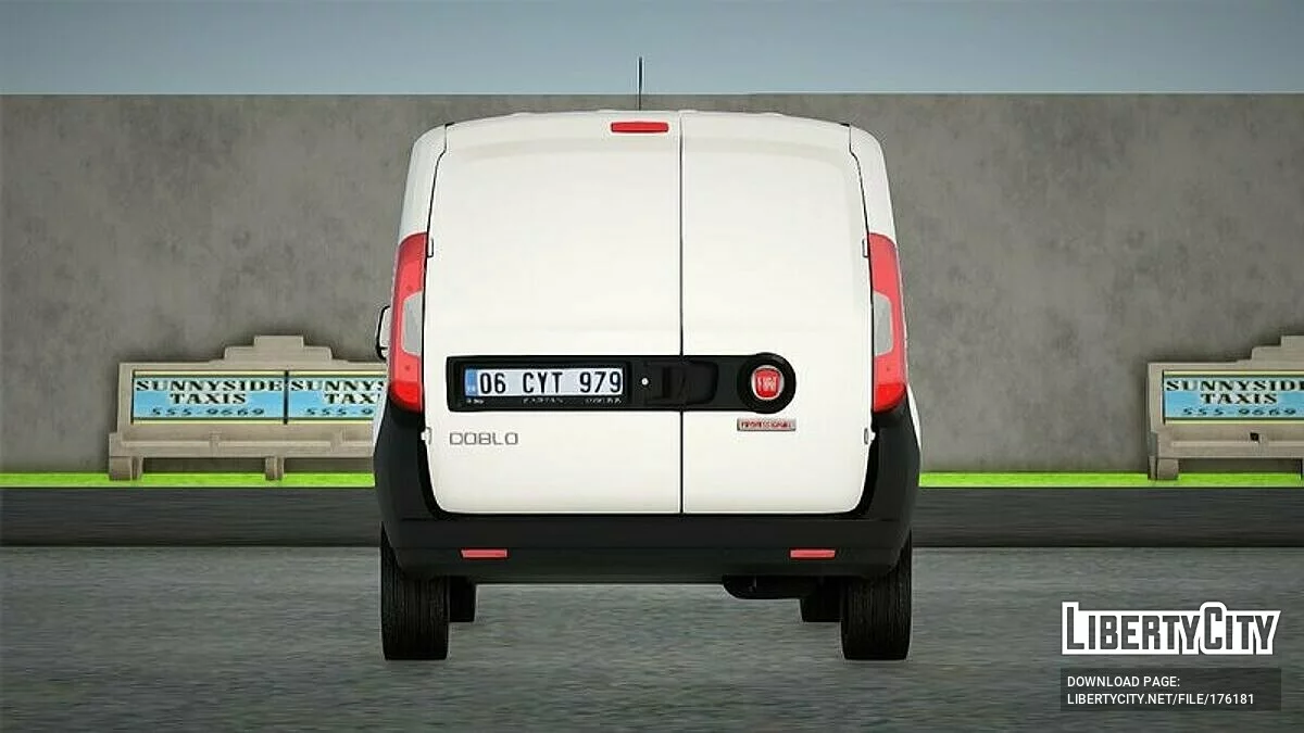 Fiat Doblo Cargo '22 / GTA San Andreas