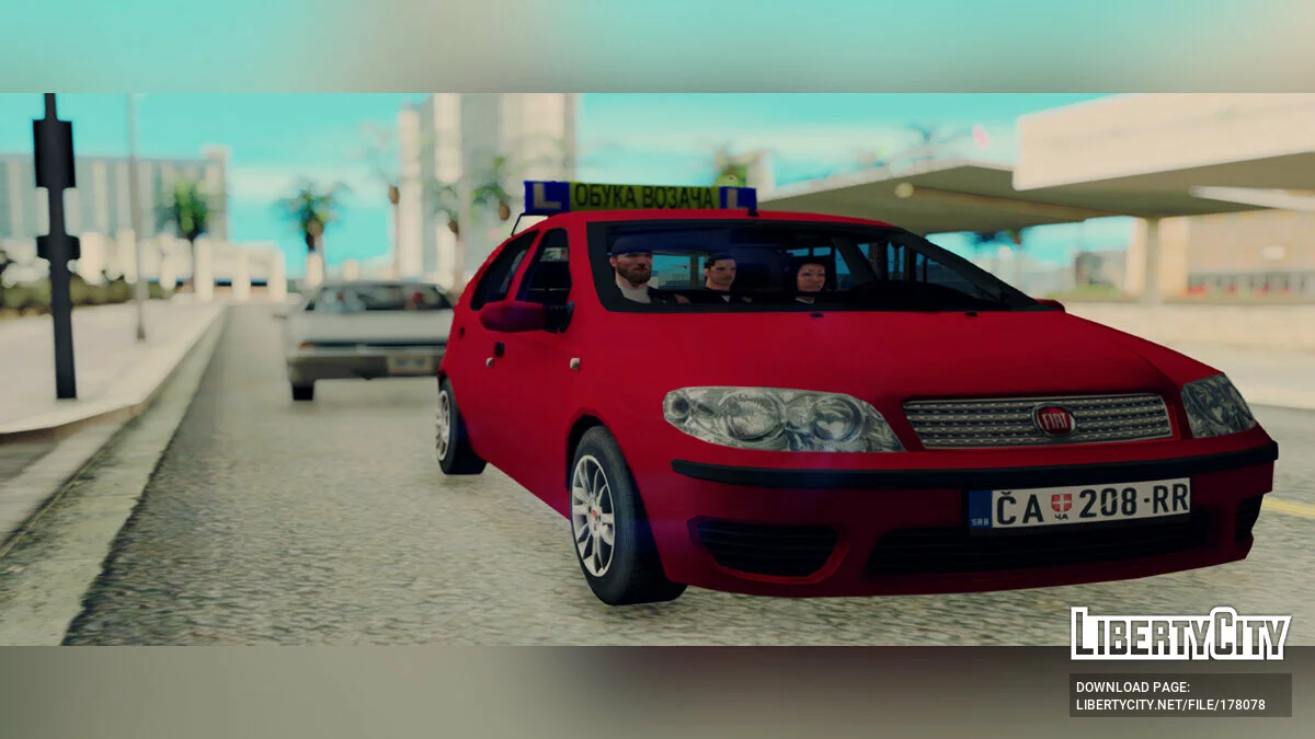 2009 Fiat Punto Classic - مدرسة القيادة / جي تي إيه سان أندرياس