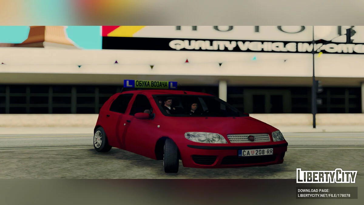 2009 Fiat Punto Classic - مدرسة القيادة / جي تي إيه سان أندرياس