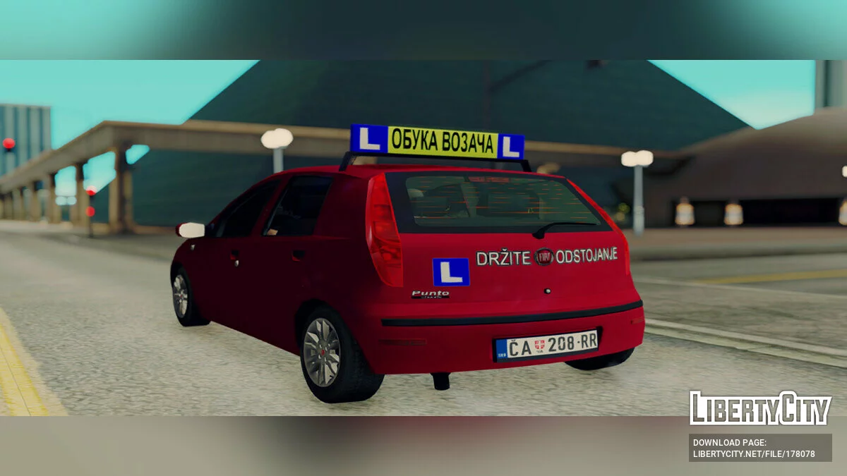 2009 Fiat Punto Classic - مدرسة القيادة / جي تي إيه سان أندرياس