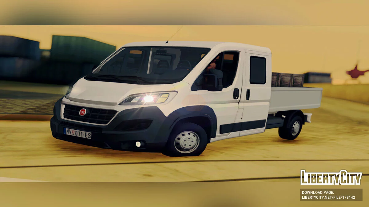 Fiat Ducato Pickup 2020 / GTA San Andreas