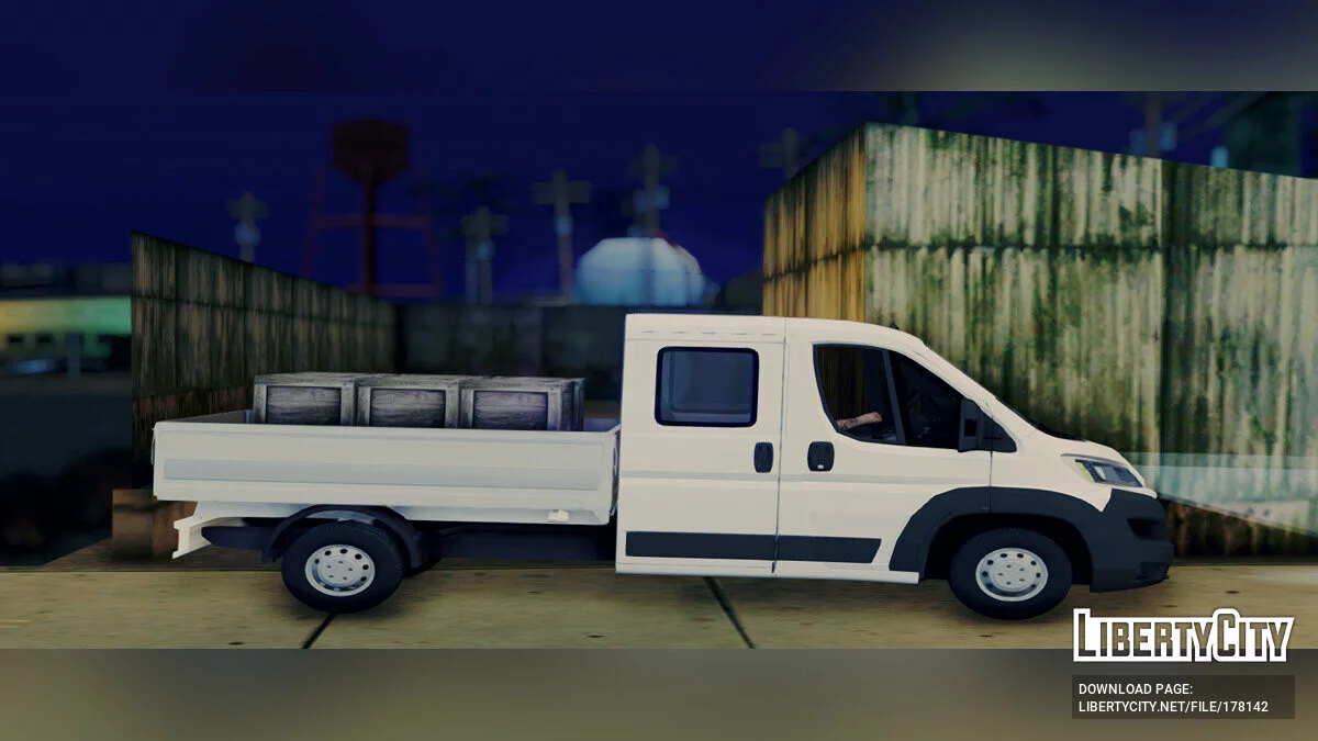 Fiat Ducato Pickup 2020 / GTA San Andreas