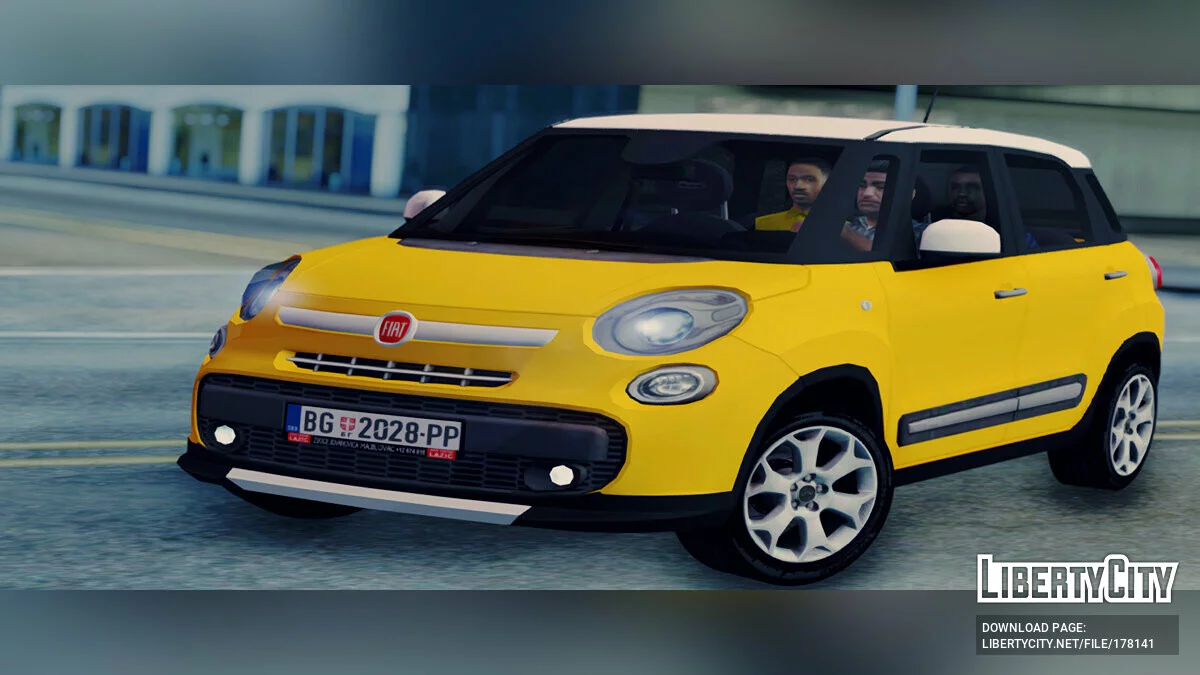 Fiat 500L Trekking / GTA San Andreas