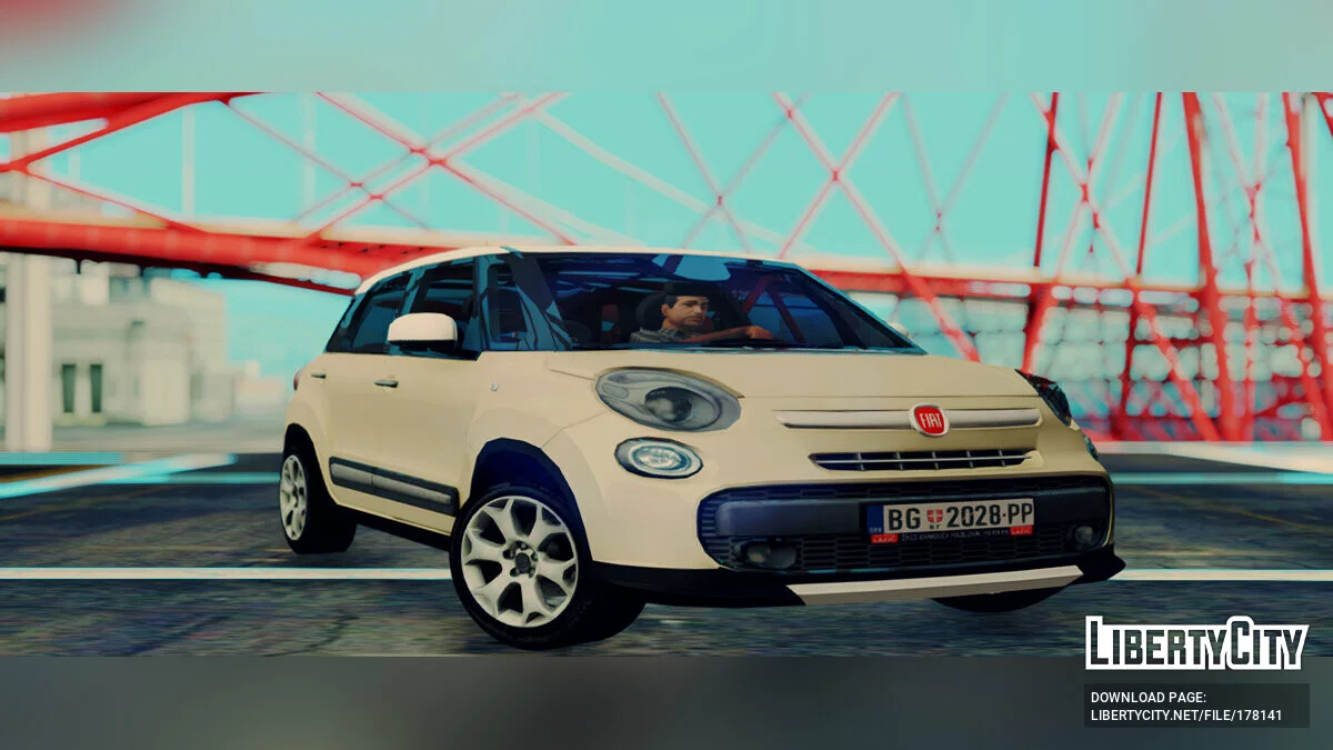 Fiat 500L Trekking / GTA San Andreas