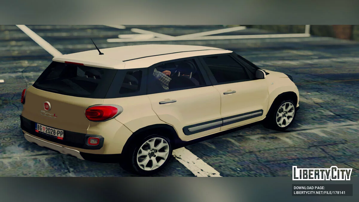 Fiat 500L Trekking / GTA San Andreas