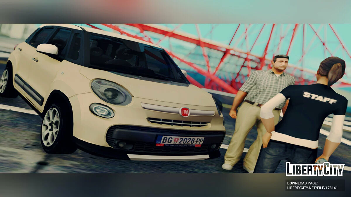 Fiat 500L Trekking / GTA San Andreas