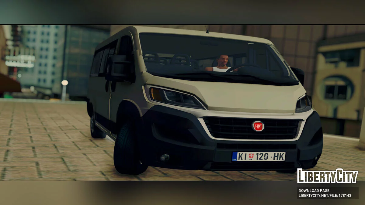 Fiat Ducato Stock / GTA San Andreas