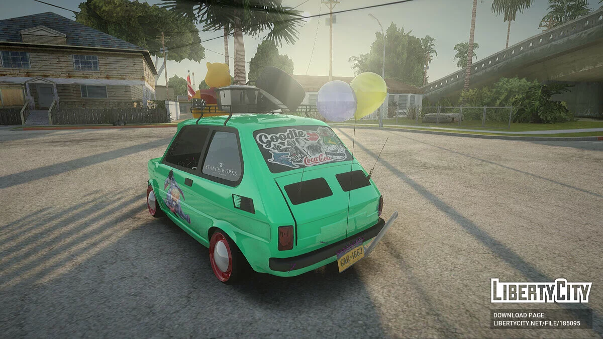 Fiat 126 bis B.O. Yapım / GTA San Andreas