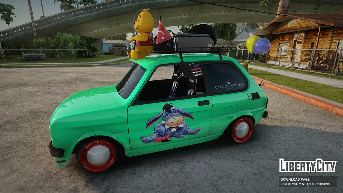 Fiat 126 bis B.O. Yapım / GTA San Andreas