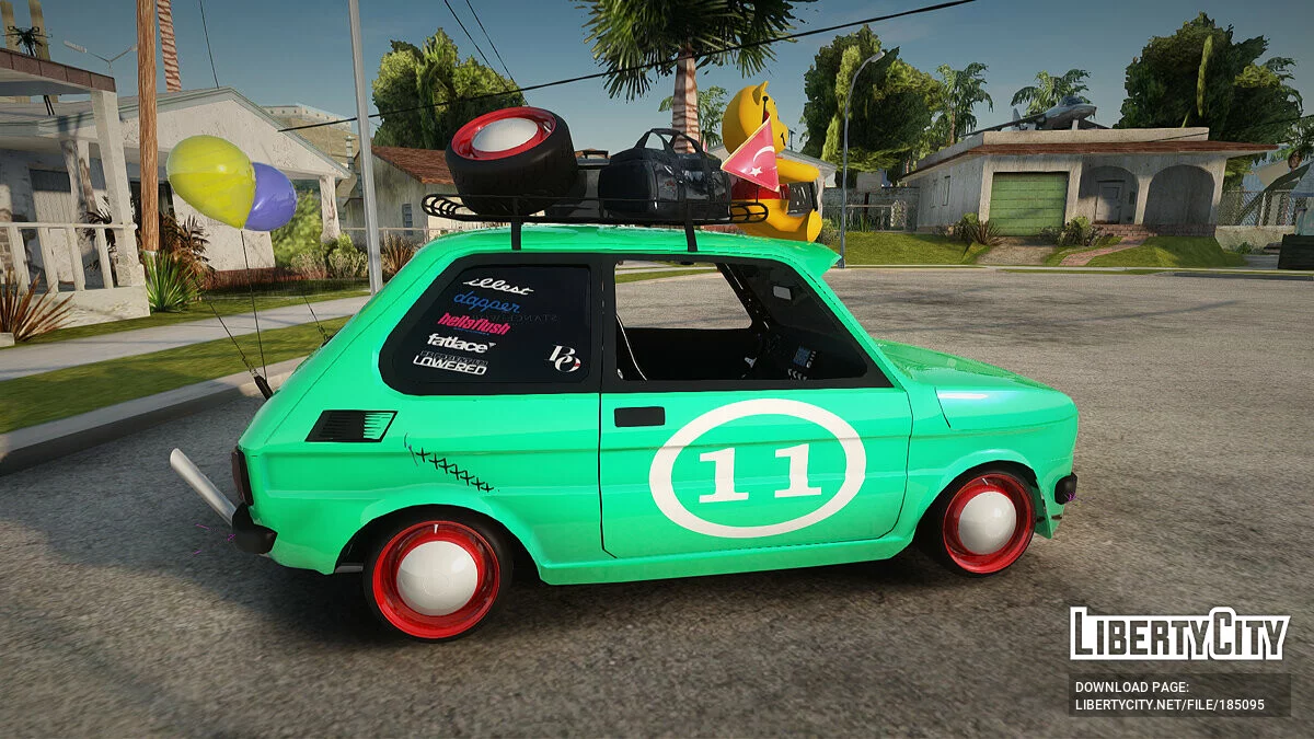 Fiat 126 bis B.O. Yapım / GTA San Andreas
