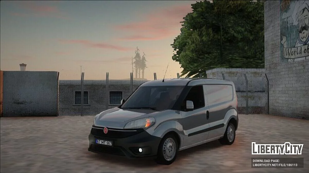 Fiat Doblo 2016 Cargo / GTA San Andreas