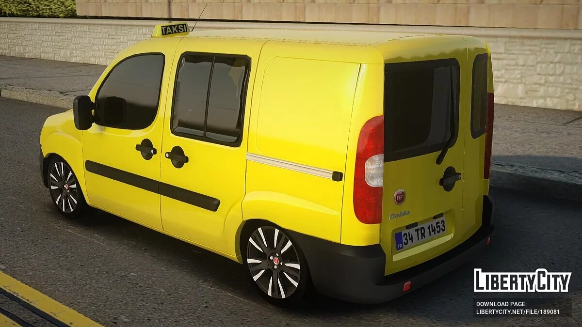 Fiat Doblo - Такси / GTA San Andreas
