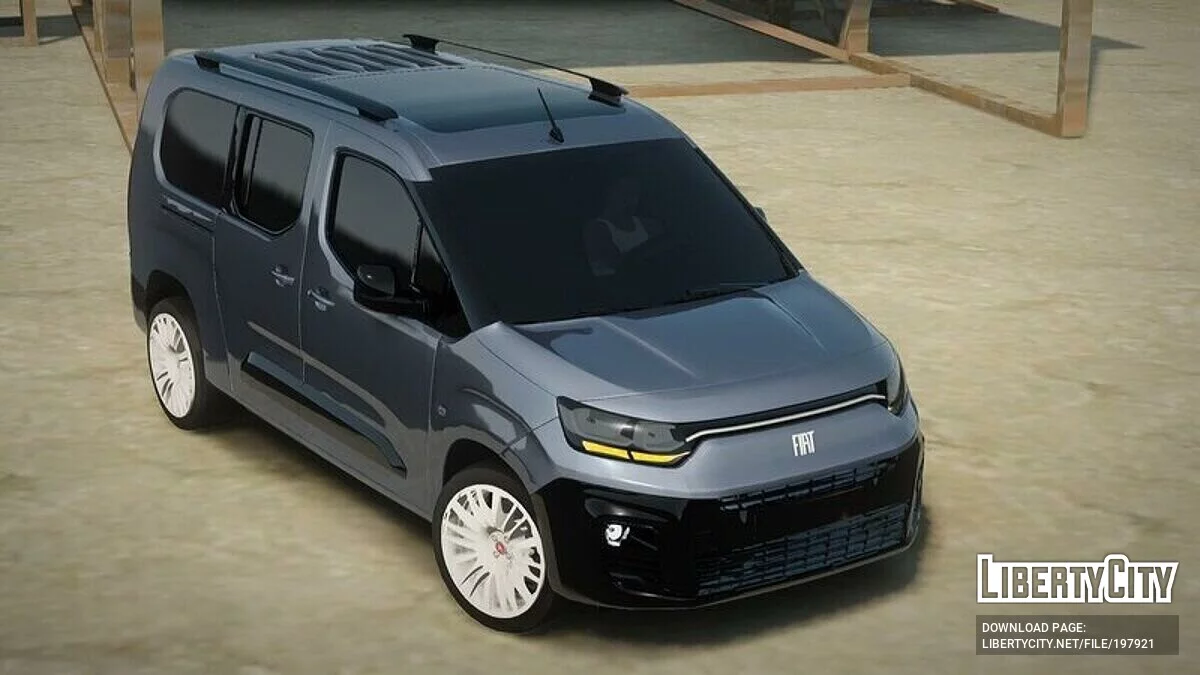Fiat E- Doblo XL 2023 / GTA San Andreas