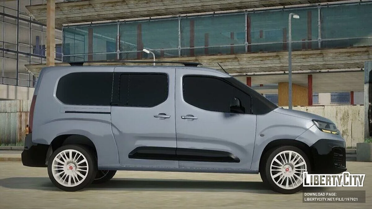 Fiat E- Doblo XL 2023 / GTA San Andreas
