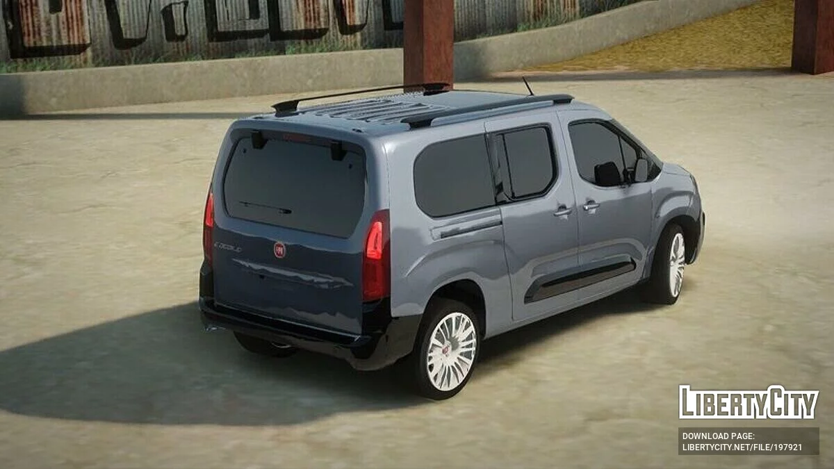 Fiat E- Doblo XL 2023 / GTA San Andreas
