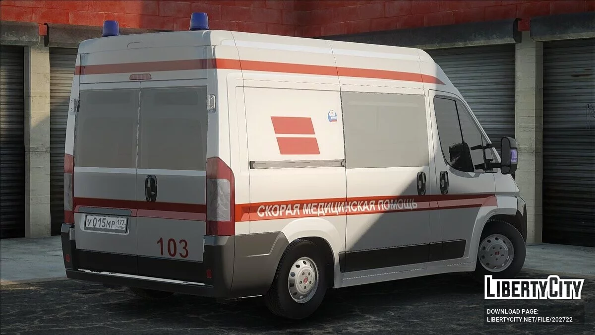 菲亚特 Ducato 救护车 / GTA San Andreas