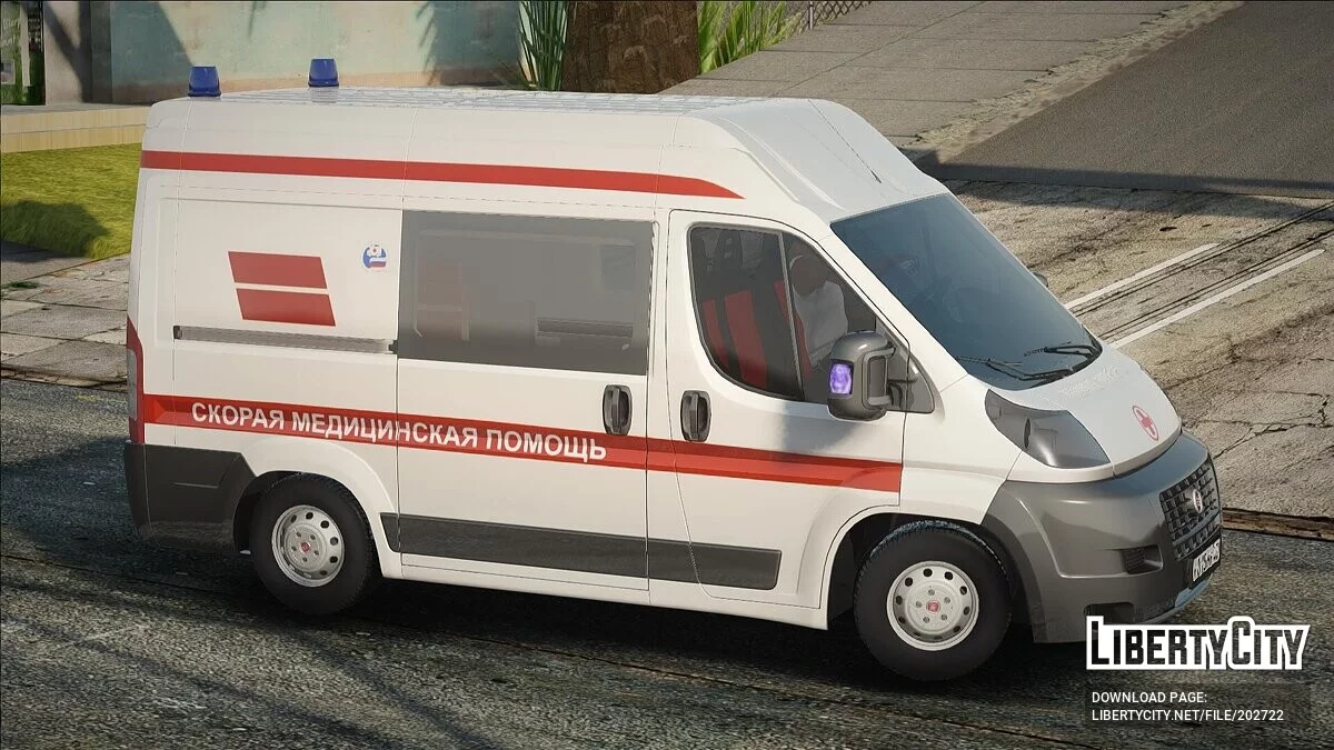 菲亚特 Ducato 救护车 / GTA San Andreas