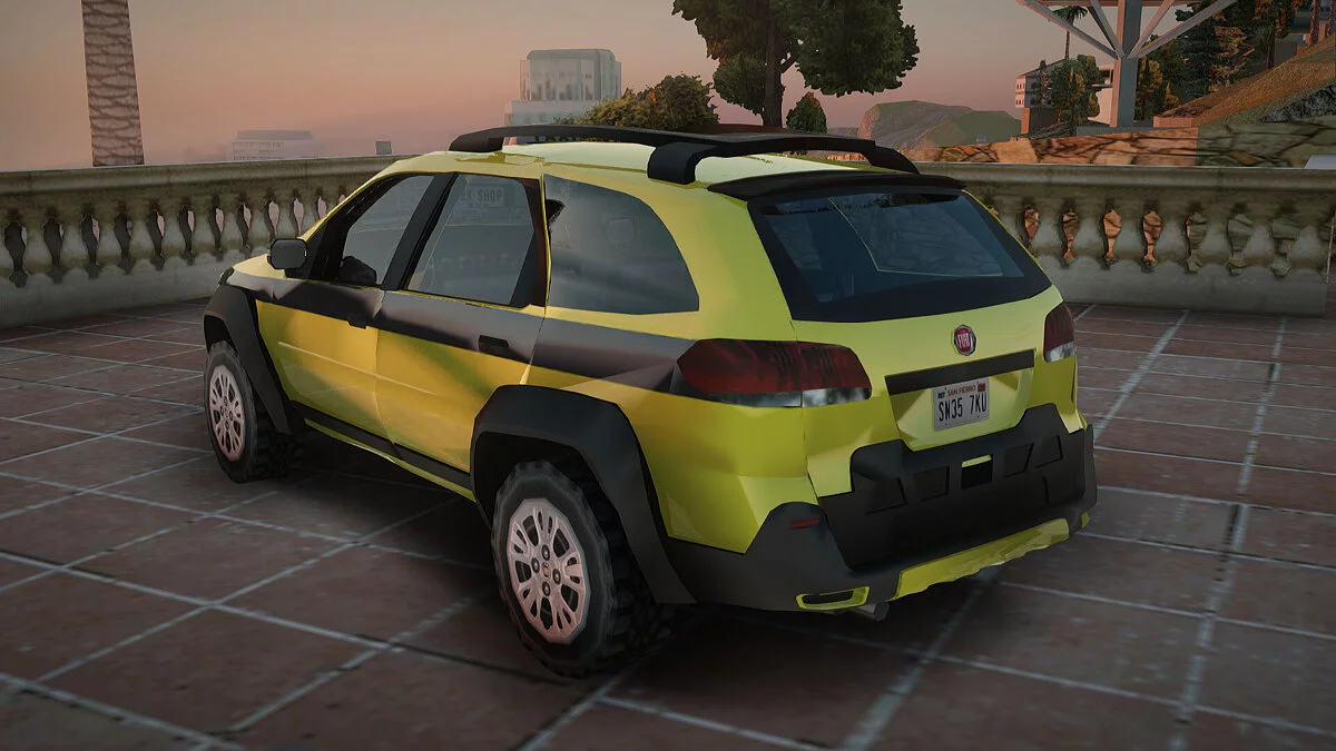 Fiat Palio Weekend Adventure 2013 Taxi RJ / GTA San Andreas