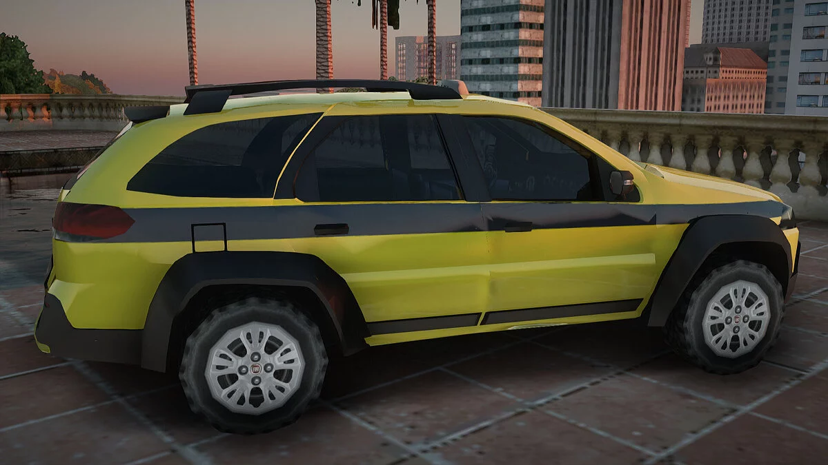 Fiat Palio Weekend Adventure 2013 Taxi RJ / GTA San Andreas