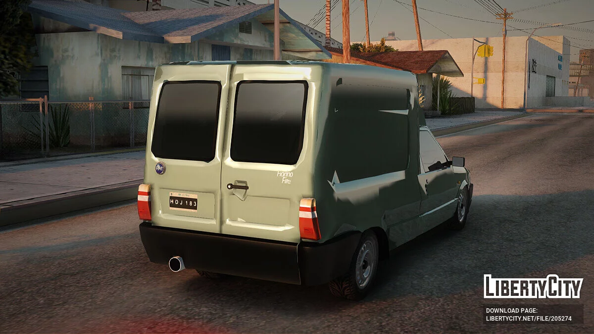 Fiat Fiorino Fire 07 / GTA San Andreas