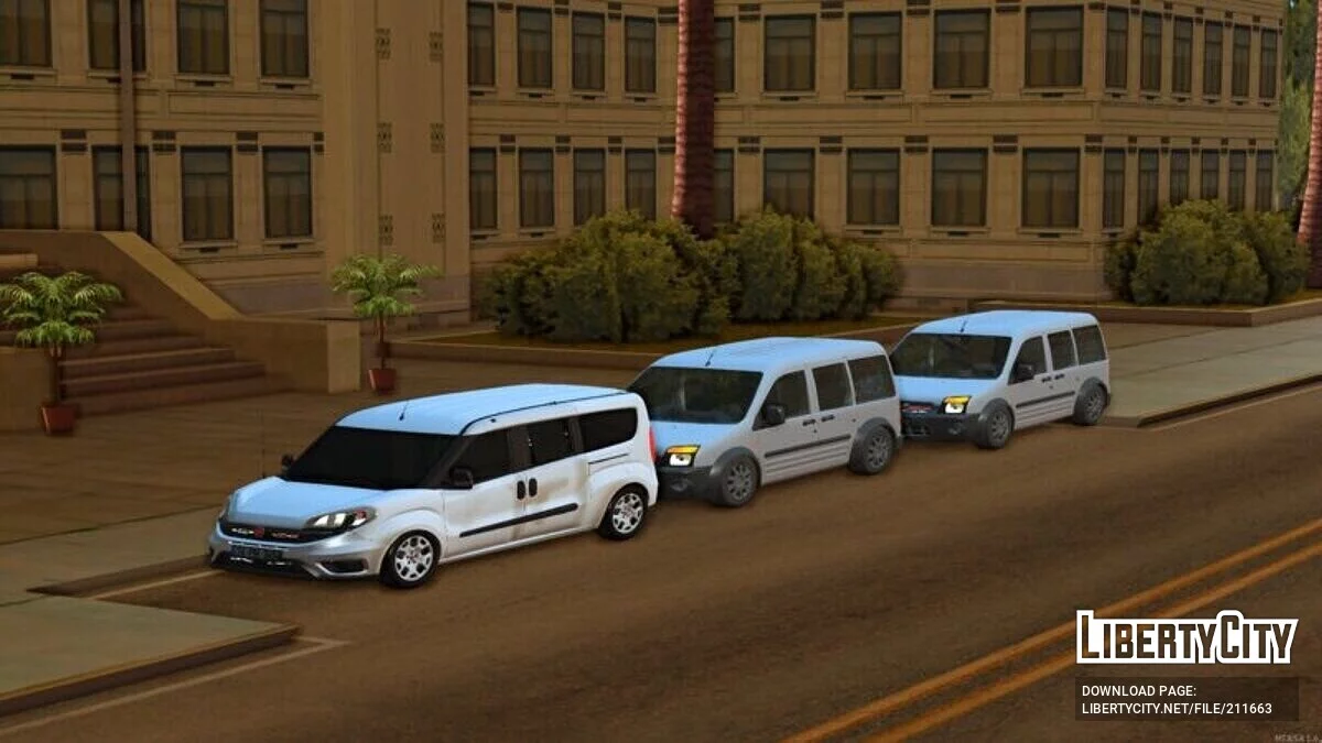 Fiat Doblo Maxi Sivil Polis / جي تي إيه سان أندرياس