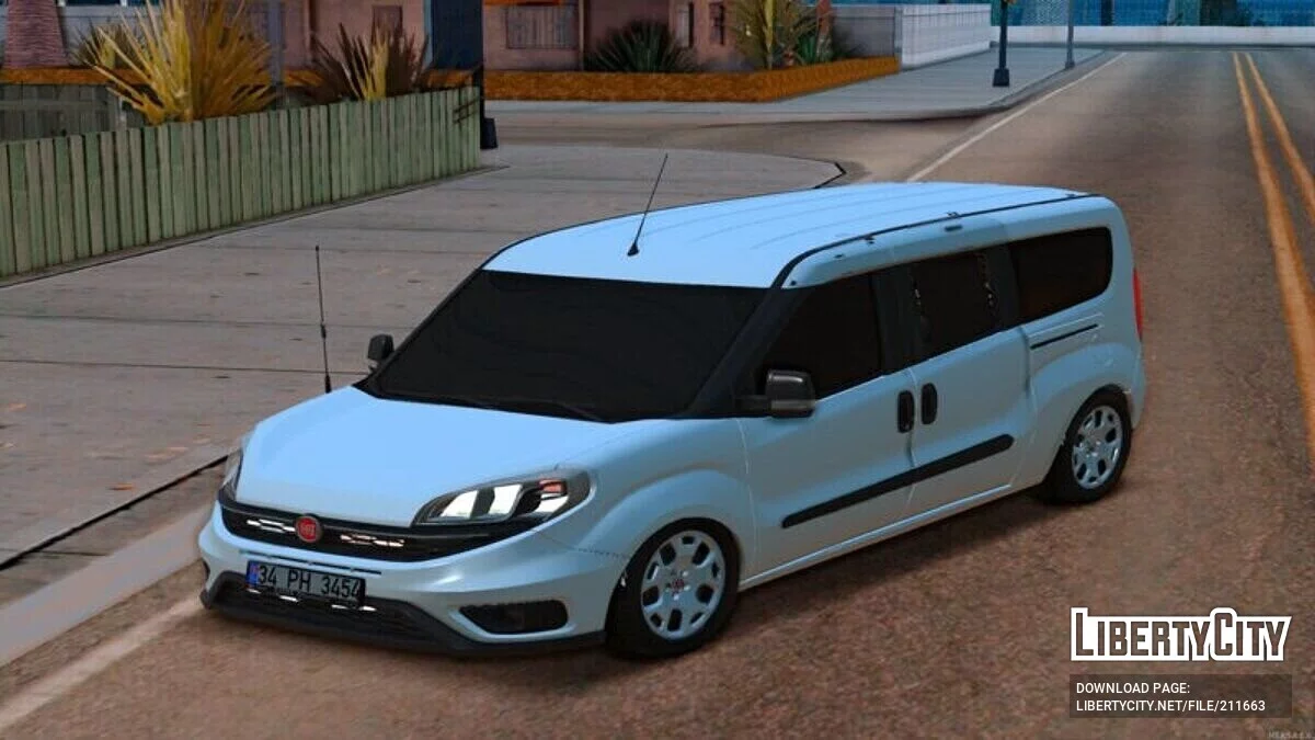 Fiat Doblo Maxi Sivil Polis / جي تي إيه سان أندرياس