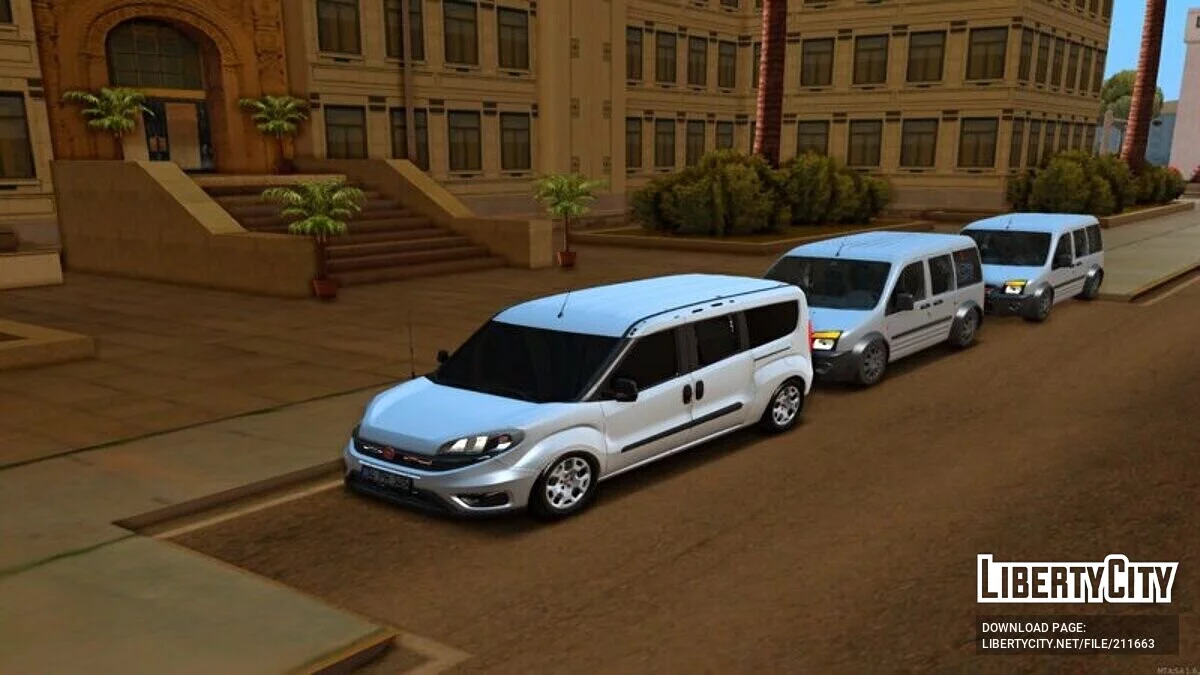 Fiat Doblo Maxi Sivil Polis / جي تي إيه سان أندرياس