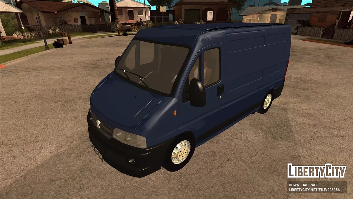 Fiat Ducato MK2 — Citroen Jumper MK1 — Peugeot Boxer MK1 (3 в 1) / GTA San Andreas