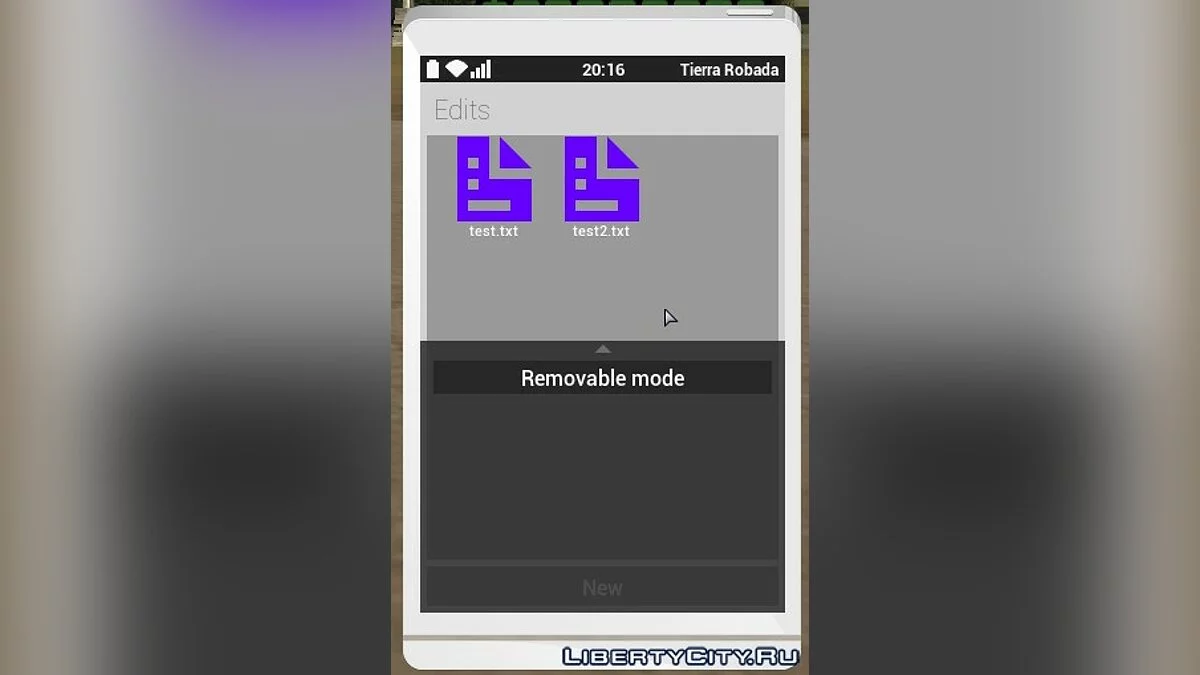 Téléphone Lunix OS Stable / GTA San Andreas
