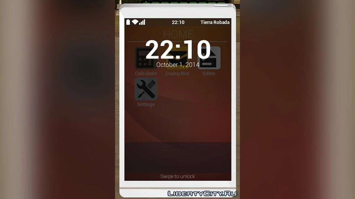 Téléphone Lunix OS Stable / GTA San Andreas